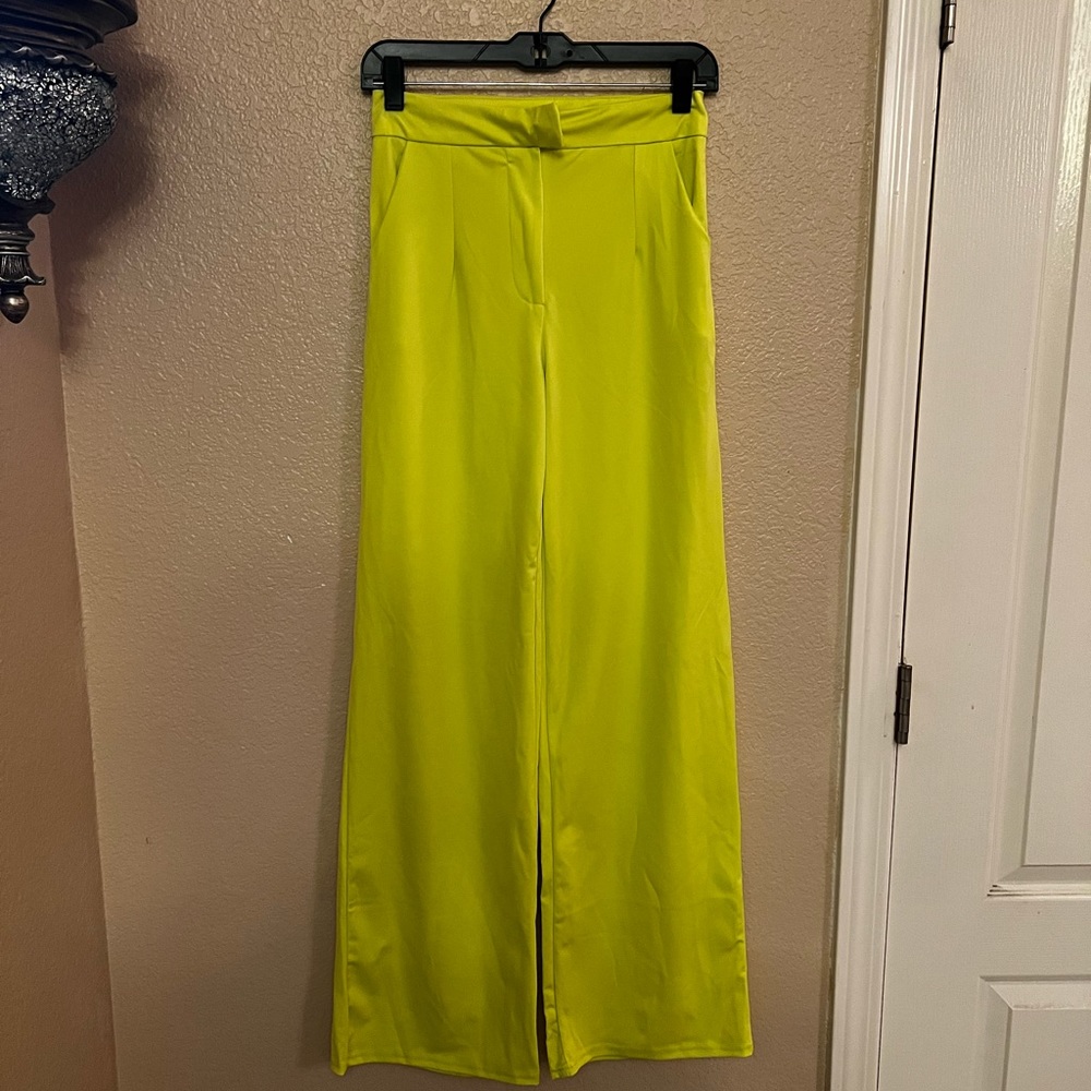 Bright yellow Dress pant